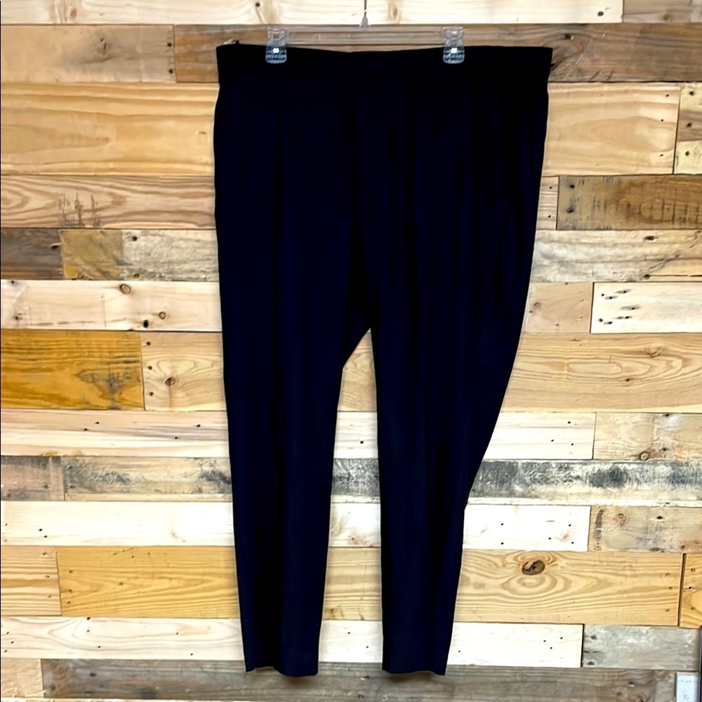 Kenneth Cole Reaction 40W 30L Black Suit Pants